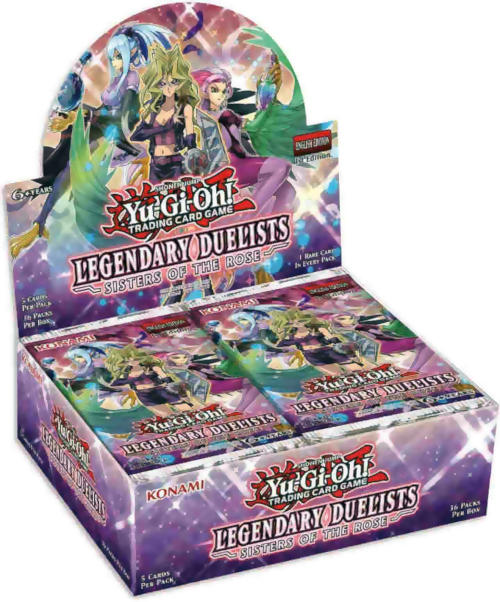Yu-Gi-Oh Legendary Duelists: Sisters of the Rose Booster Box